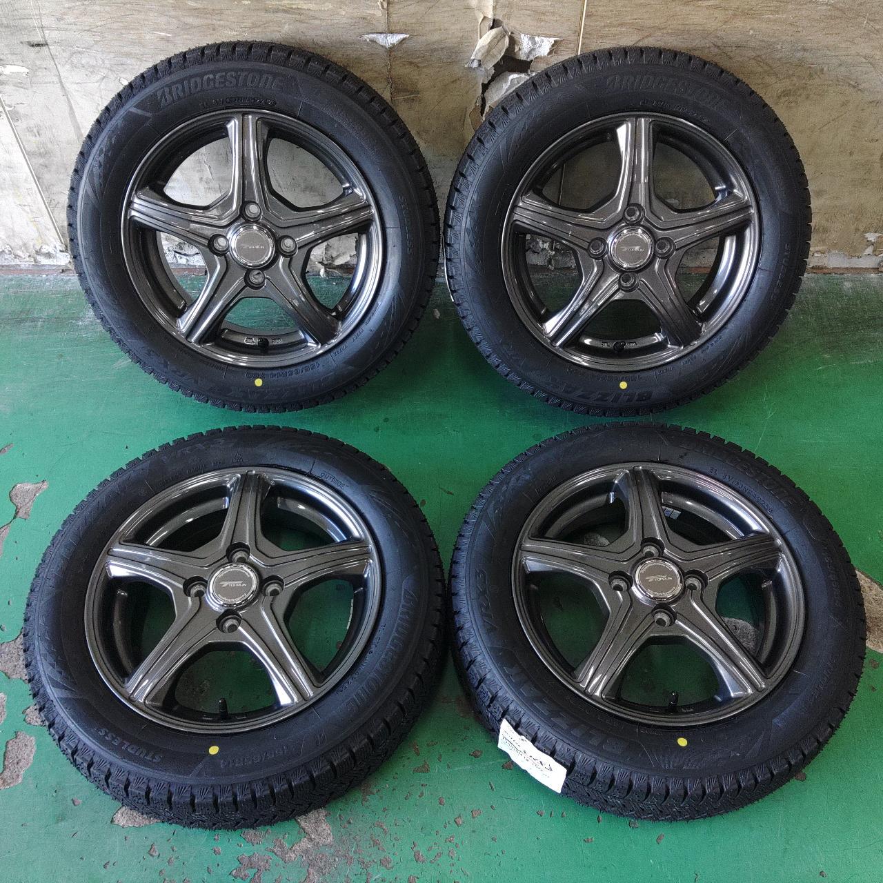 BRIDGESTONE TOPRUN V5 + BRIDGESTONE BLIZZAK VRX3