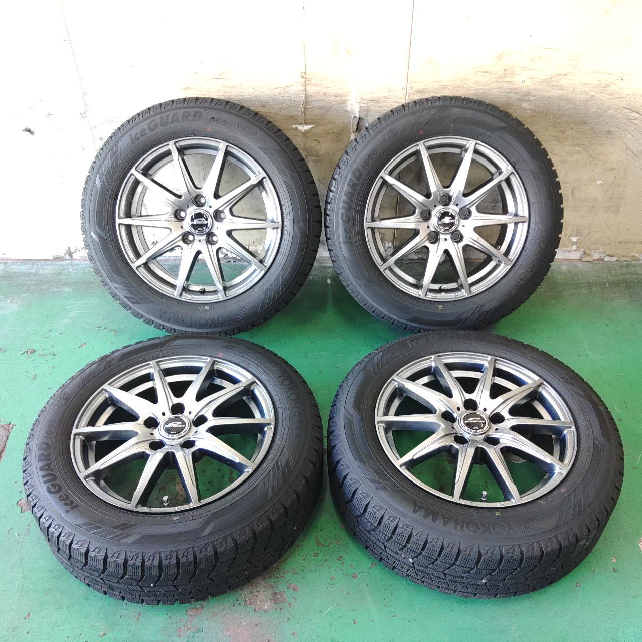 A-TECH SCHNEIDER 10-spoke wheel + YOKOHAMA iceGUARD iG60
