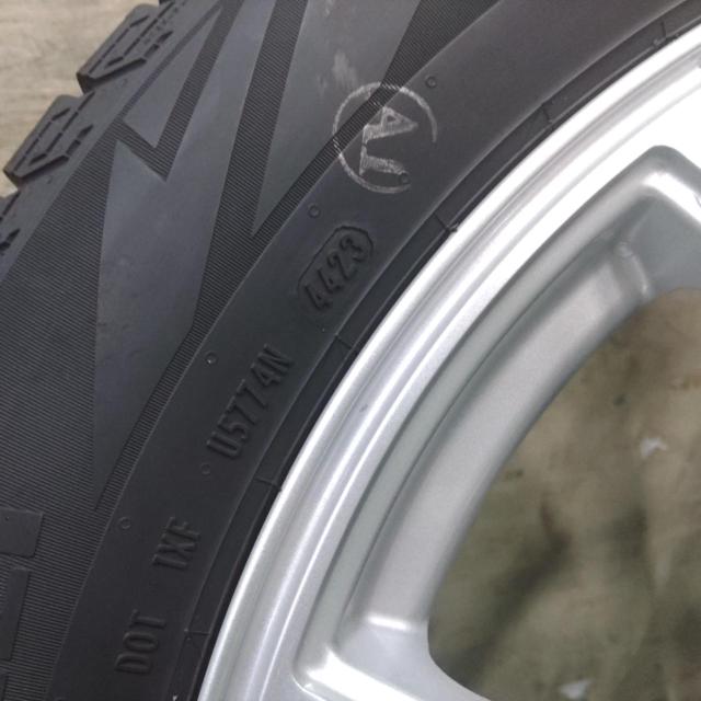 weds Fang 5本ツインスポーク アルミホイール + PIRELLI ICE ZERO ASIMMETRICO