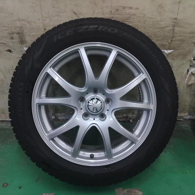 weds Fang 5本ツインスポーク アルミホイール + PIRELLI ICE ZERO ASIMMETRICO