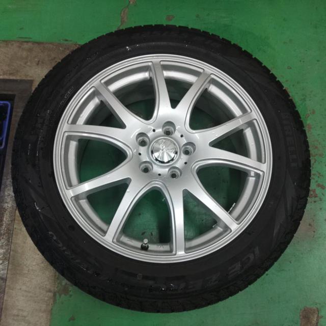 weds Fang 5本ツインスポーク アルミホイール + PIRELLI ICE ZERO ASIMMETRICO