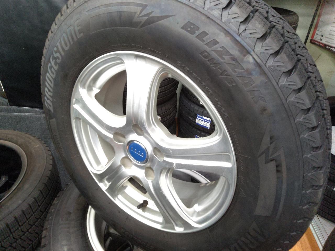BRIDGESTONE FEID NK5 + BRIDGESTONE BLIZZAK DM-V3