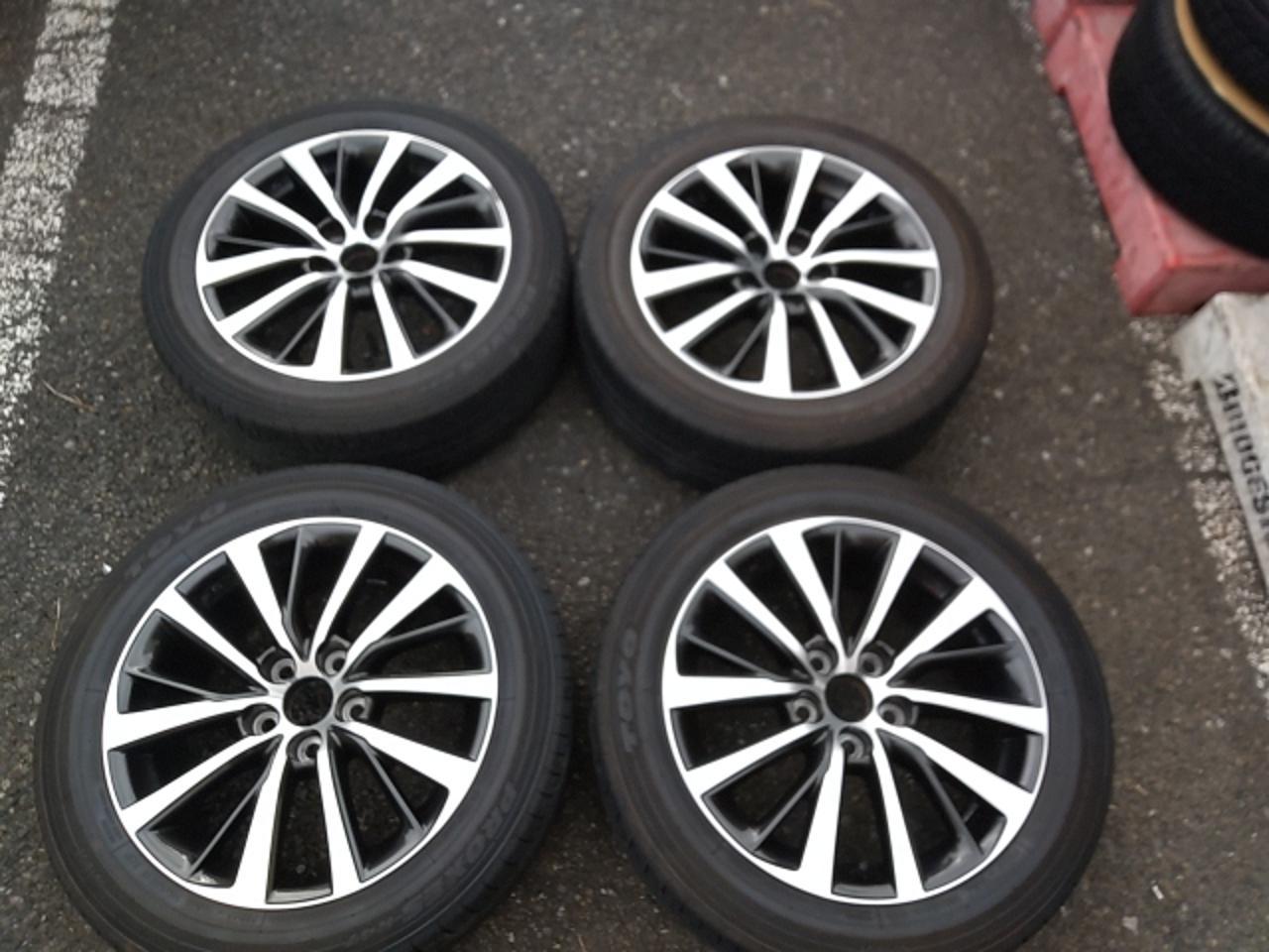 TOYOTA Crown 220 genuine wheels + TOYO PROXES R47