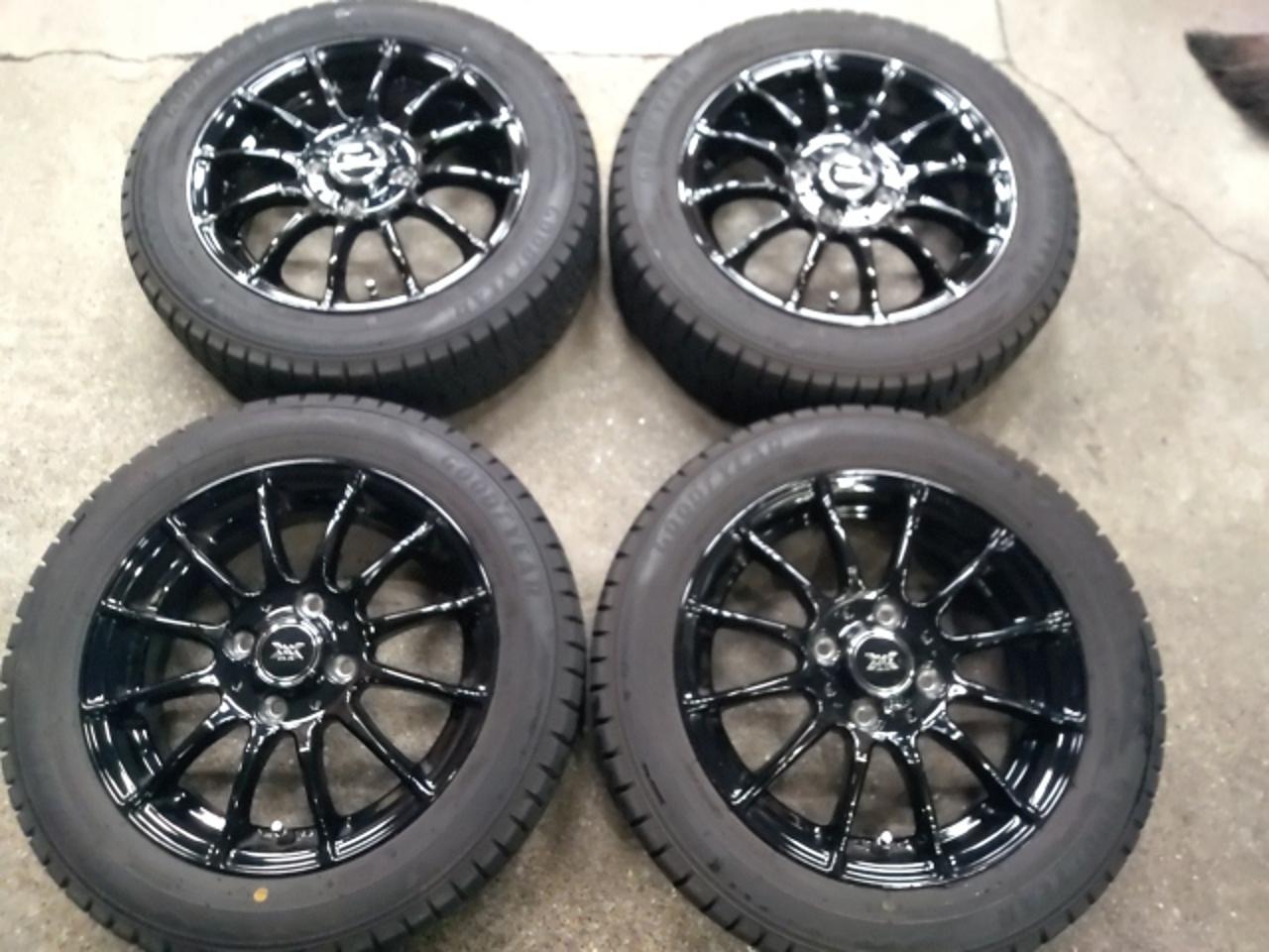 KAZMAX SWALLOW + GOODYEAR ICENAVI8