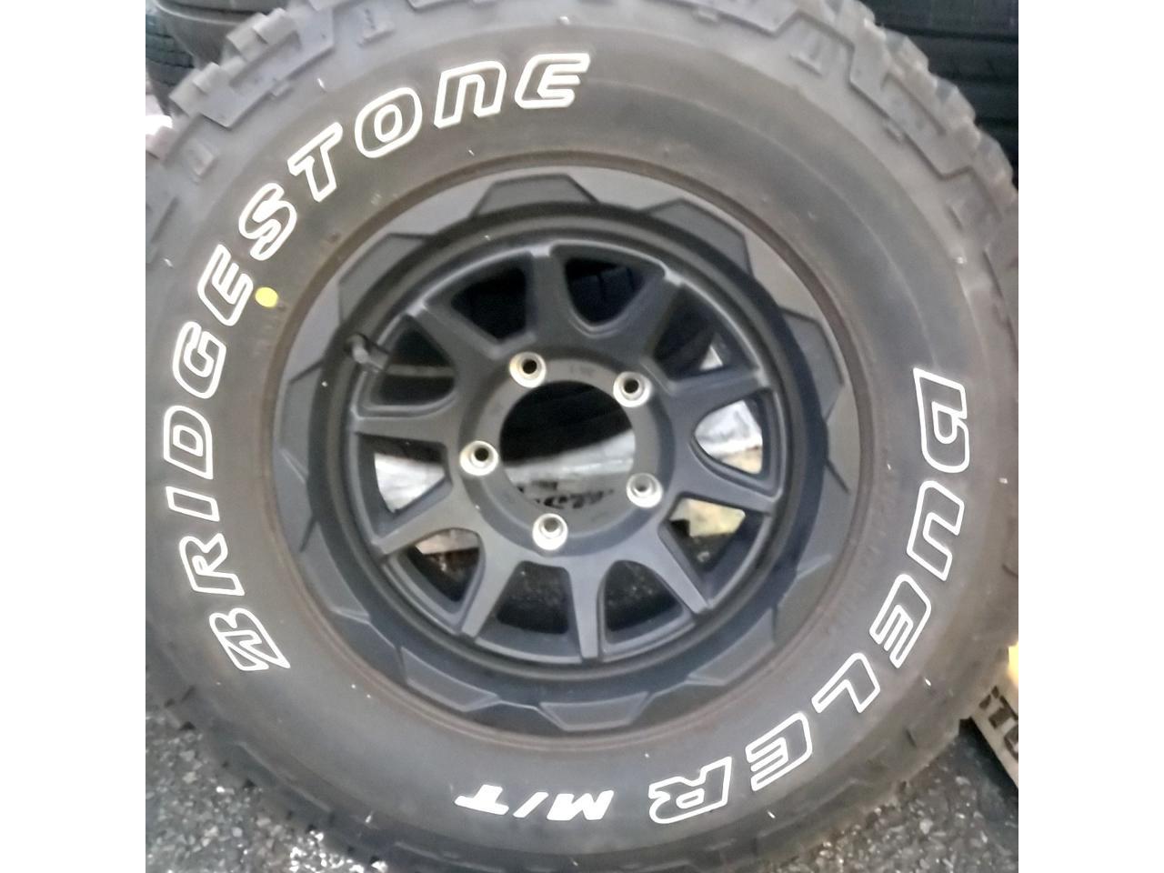 weds ADVENTURE MUD VANCE 06 + BRIDGESTONE DUELER M / T