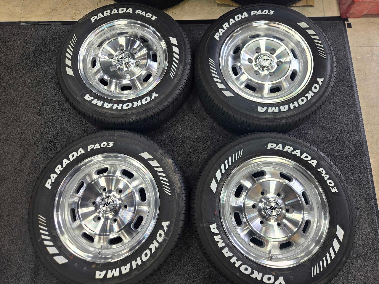 Recommended for NV350 Caravan!! WORK XTRAP DTHC + YOKOHAMA PARADA PA03