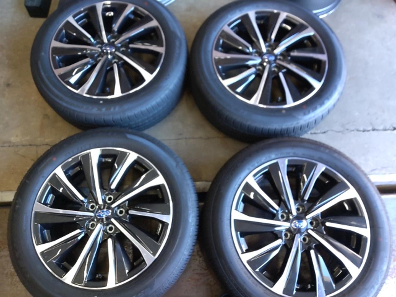 Subaru Forester parts used!! Revu~ogu VN series STI SPORT Genuine + FALKEN ZIEX ZE001A A / S
