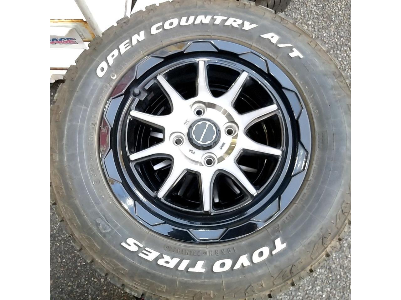 weds MUD VANCE 06+TOYO OPEN COUNTRY A / T
