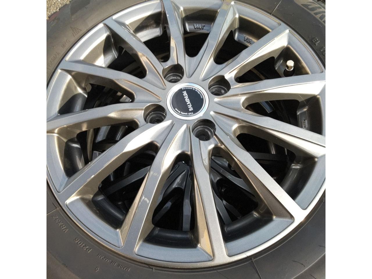 BRIDGESTONE BALMINUM AR12 + BRIDGESTONE BRIZZAK VRX3