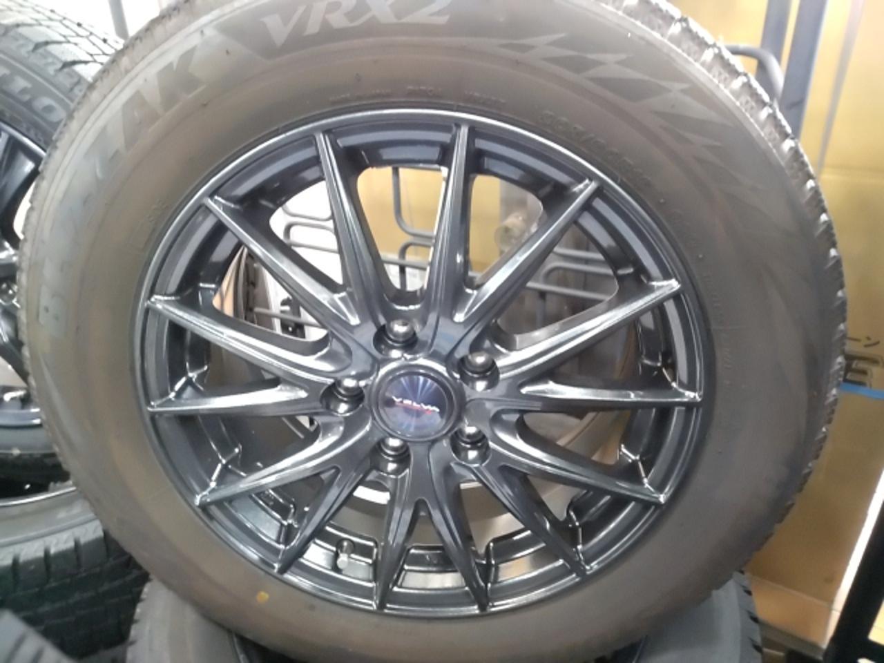 weds VELVA SPORT Z + BRIDGESTONE BLIZZAK VRX2