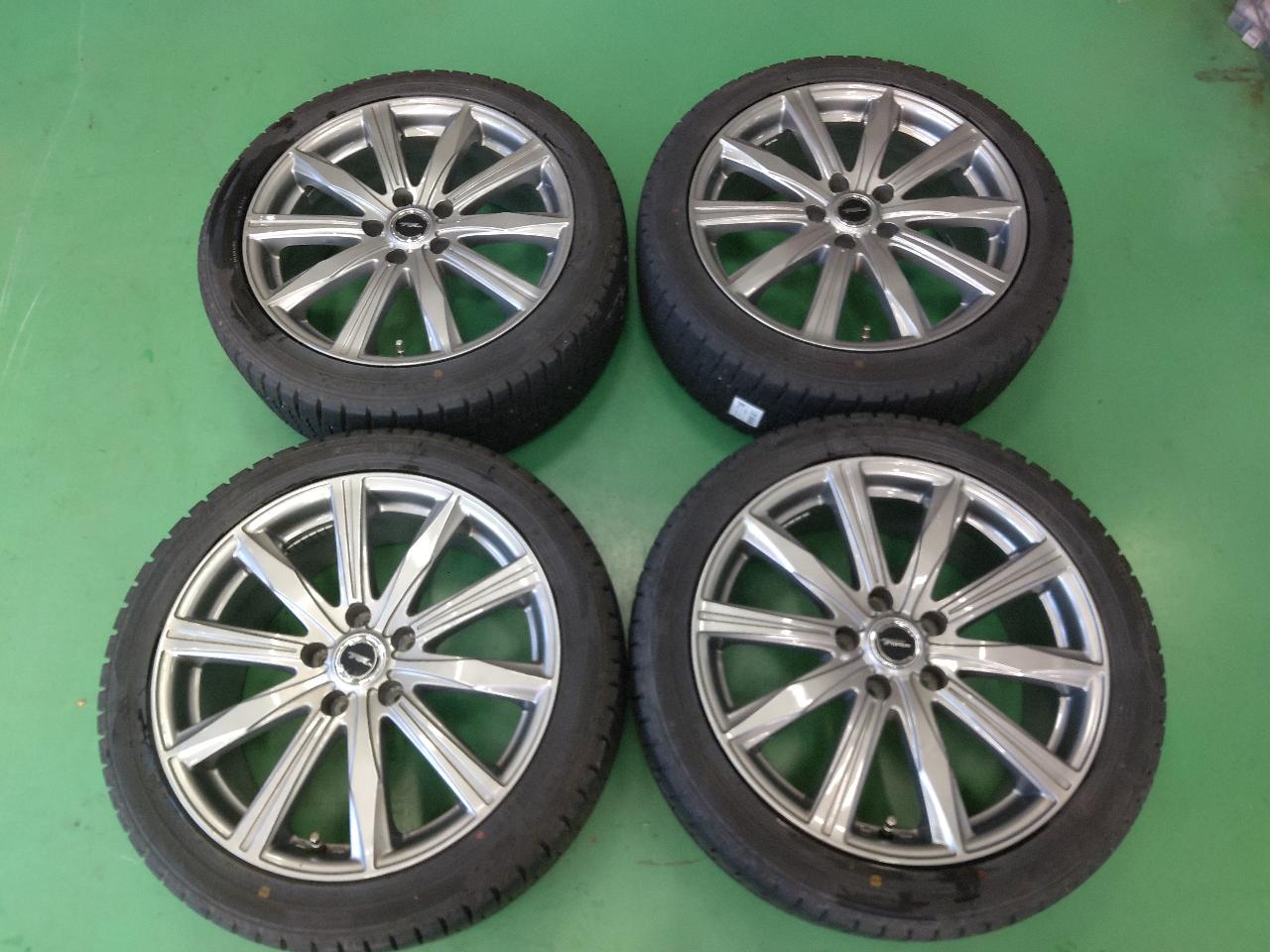 BRIDGESTONE TOPRUN 10 spoke aluminum wheels + DUNLOP WINTERMAXX WM02