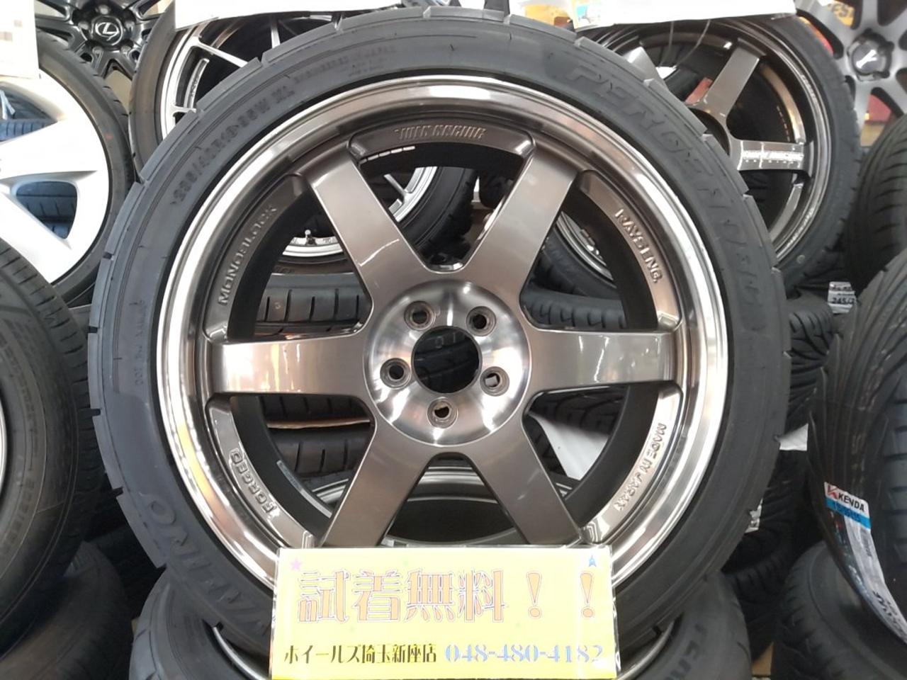 RAYS with unused tires VOLK RACING TE37SL + VALINO PERGEA 08C 235 / 40R18 TW300