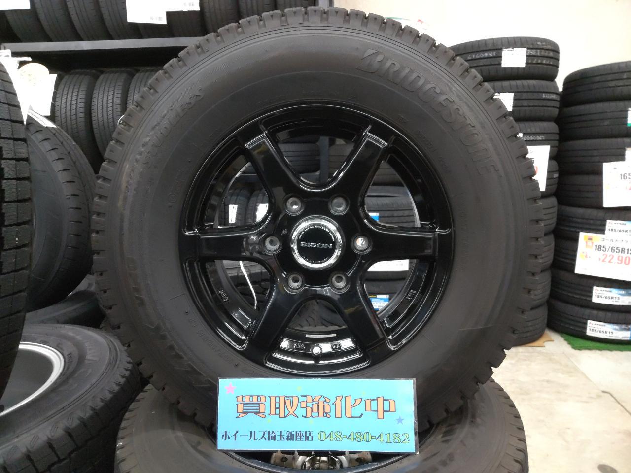 HOT STUFF BISON BN-04+BRIDGESTONE BLIZZAK VL10 195 / 80-15