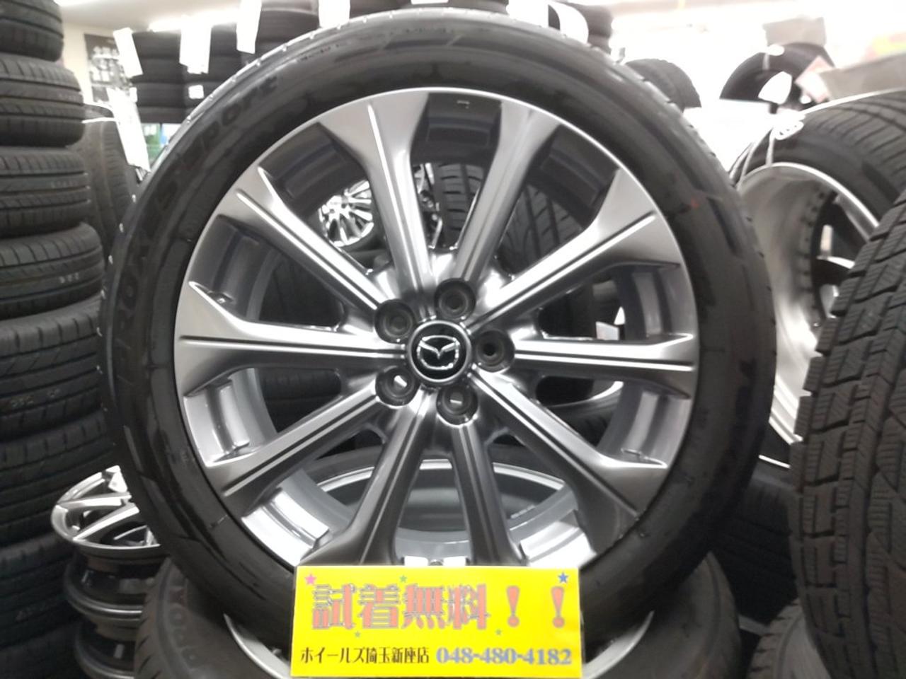 MAZDA CX-60 genuine wheels + TOYO PROXES SPORT 235 / 50R20