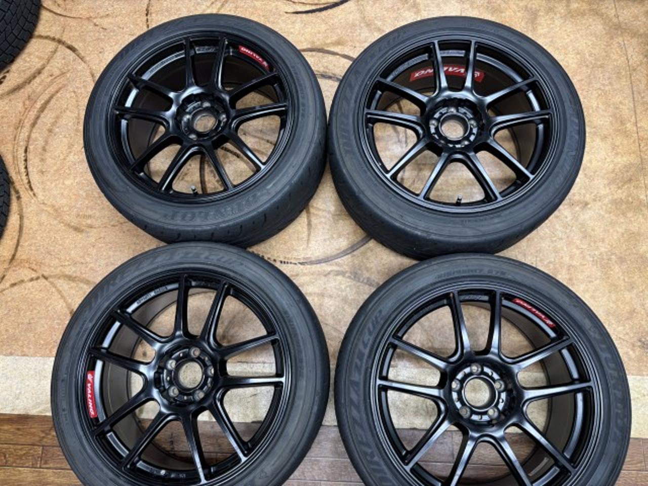 Sporty style VALINO x Advanti RACING Bushou Warlord N820S + DUNLOP DIREZZA ZⅢ CUP