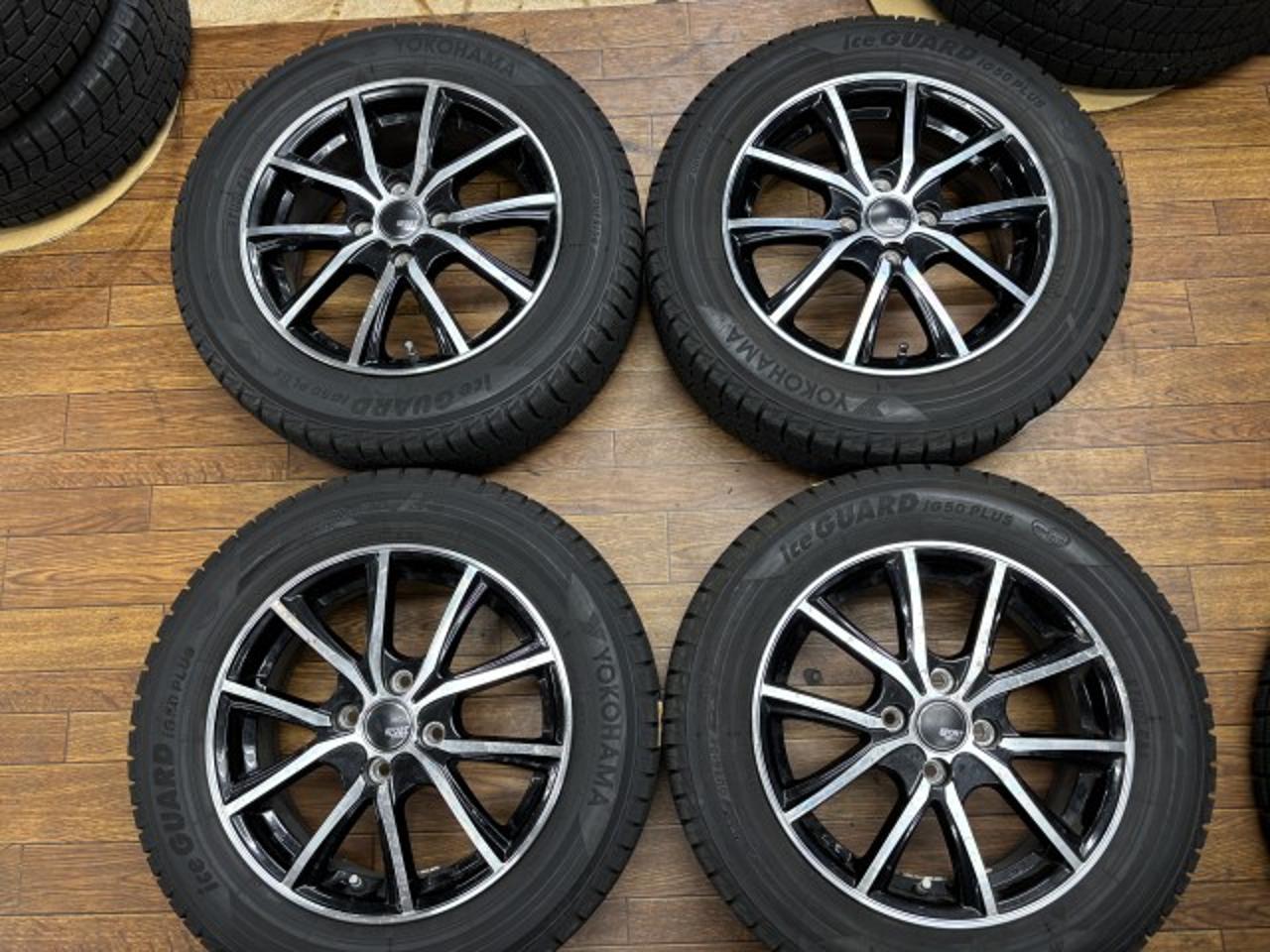 Cheap tires for rolling! Yellowwhat SPORT KRONE + YOKOHAMA iceGUARD iG50