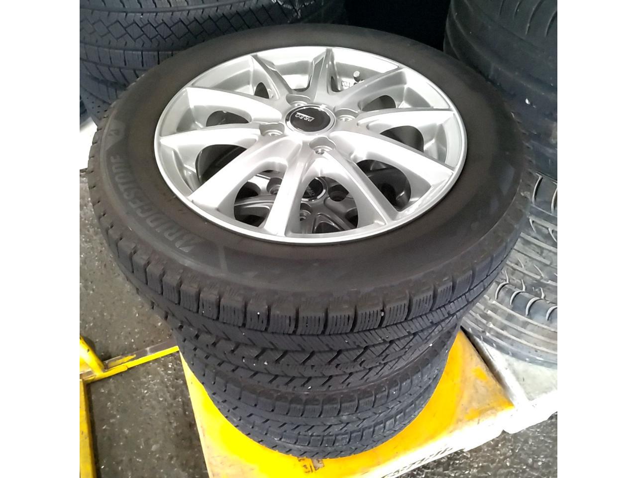 Cheap Studless Tire Set BRIDGESTONE PREO L5 + BRIDGESTONE BLIZZAK VRX3