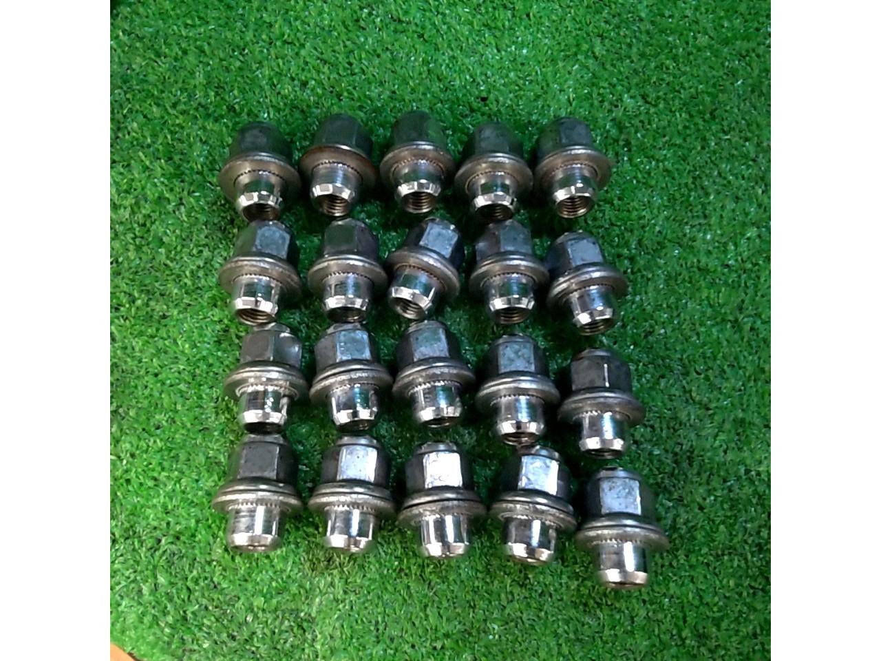 【M12×P1.5 HEX21】 トヨタ純正平座ナット 20個