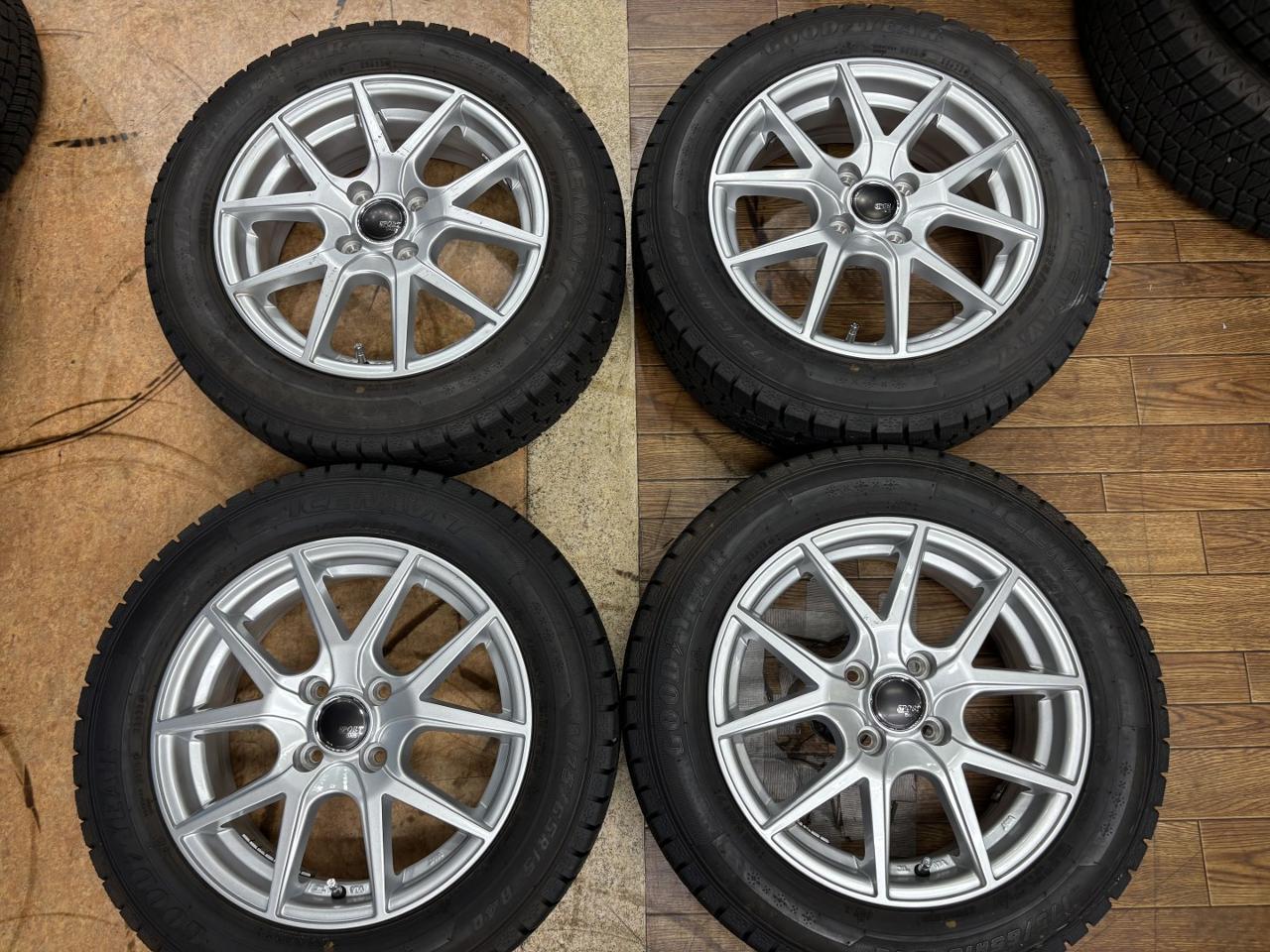 Great value winter tire set Yellow hat SPORT DAISY + GOODYEAR ICENAVI 7