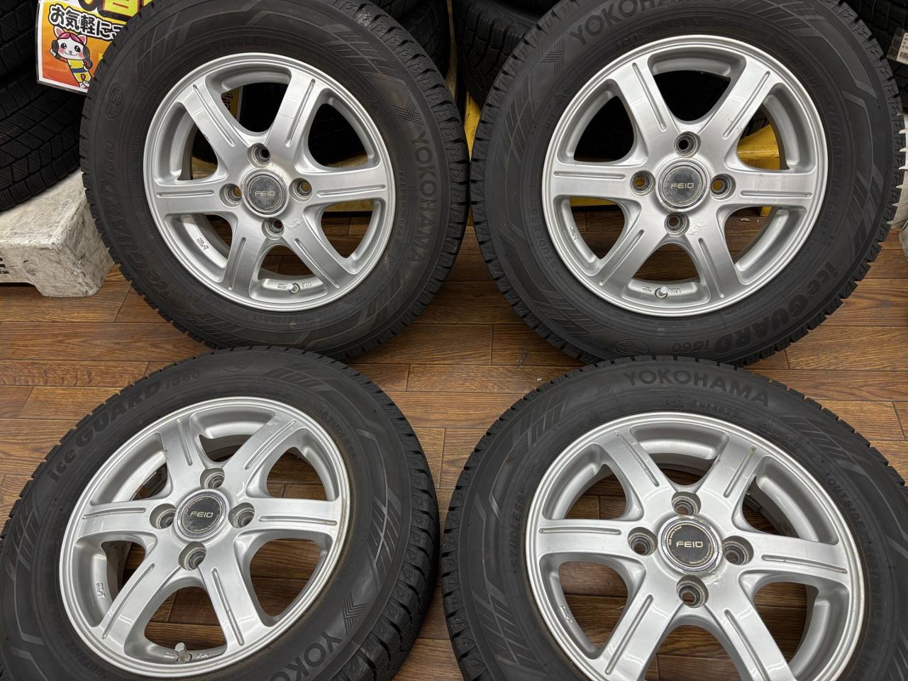 Bargain set BRIDGESTONE FEID G6 + YOKOHAMA iCE GUARD IG 60
