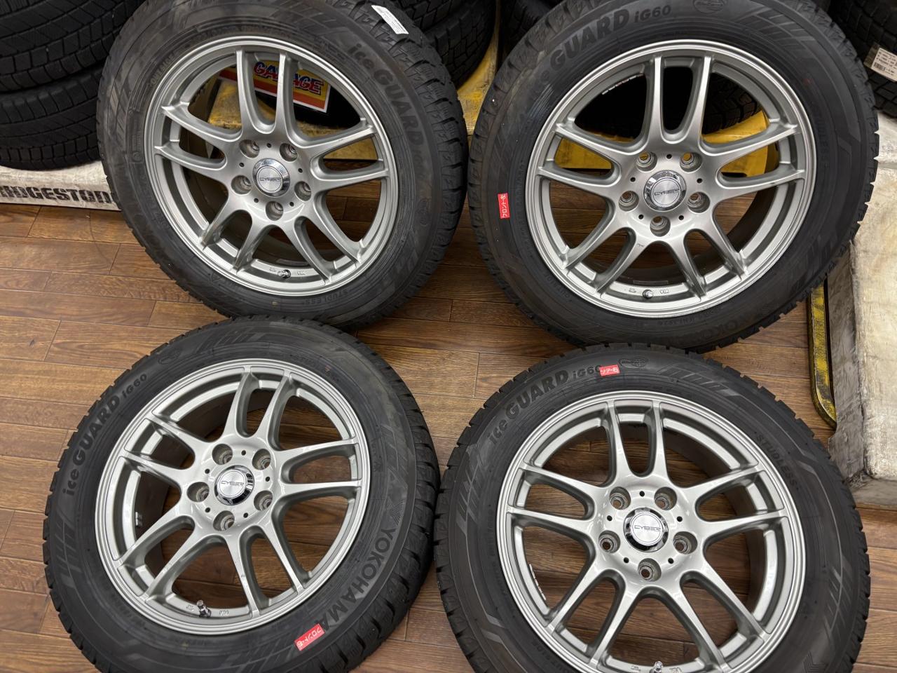 Great deals on winter tire sets! STUFF CYBER-5 + YOKOHAMA iceGUARD iG60
