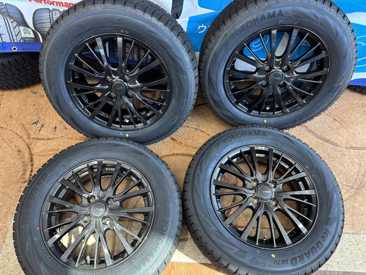 Unused YOKOHAMA tires LAYCEA CS + YOKOHAMA iceGUARD iG70