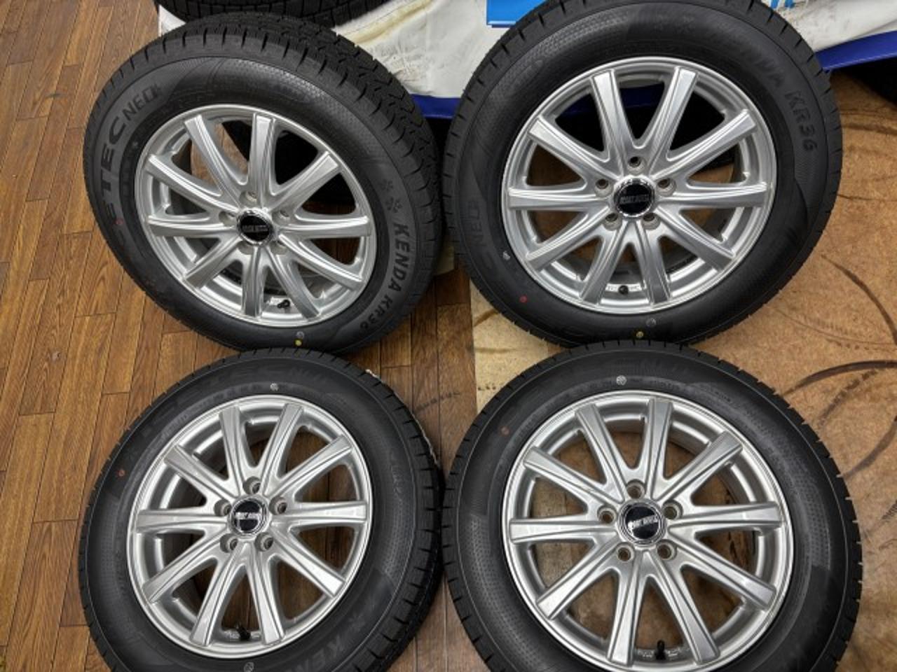 SPORT with new winter tires RUOTA + KENDA KR36 185 / 65R15