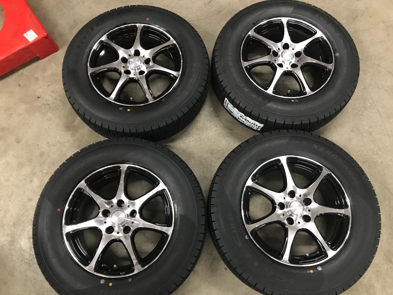 New winter tires WOODBELL ESPRINE ZERO + KENDA KR36 215 / 70R16