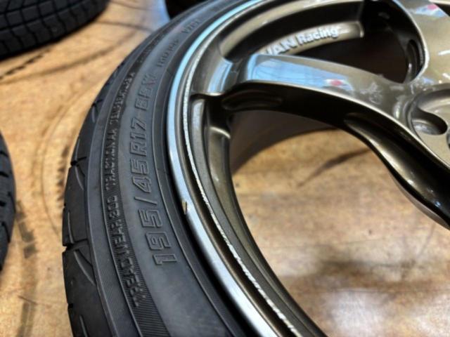 ★ご試着無料!★YOKOHAMA ADVAN Racing TC-4 + YOKOHAMA ADVAN FLEVA V701 195/45R17