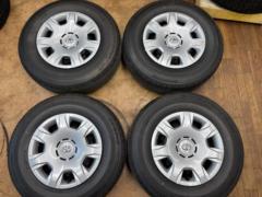 ★タイヤ交換代わりに♪★ TOYOTA 200系ハイエース 純正スチールホイール + BRIDGESTONE ECOPIA RD613