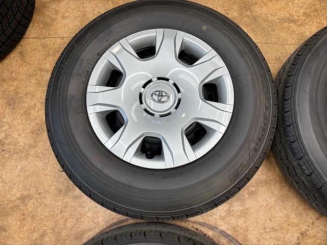 ★タイヤ交換代わりに♪★ TOYOTA 200系ハイエース 純正スチールホイール + BRIDGESTONE ECOPIA RD613