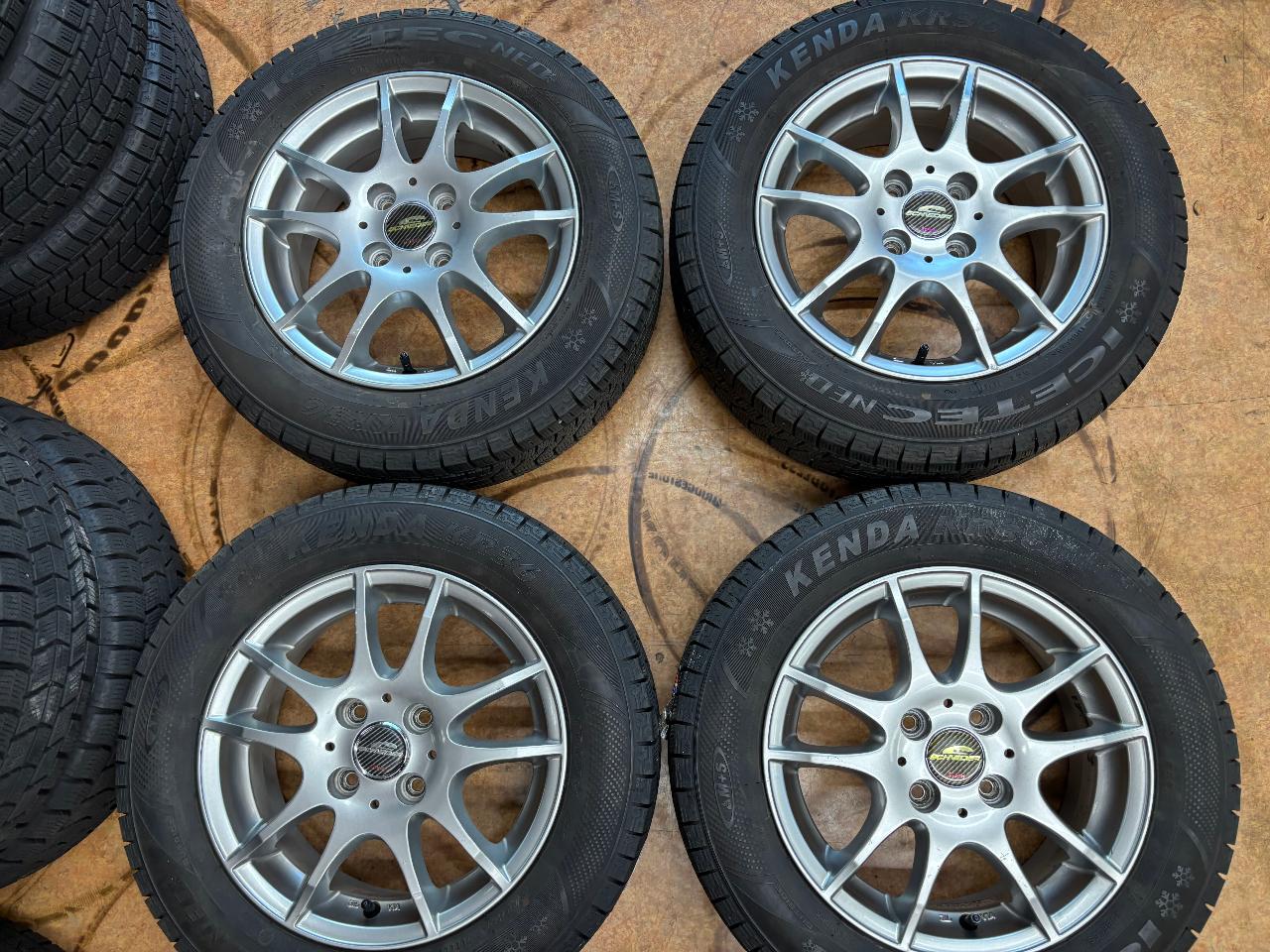 Cheap studless tires! A-TECH SCHNEIDER RS-5 + KENDA ICETEC NEO KR36