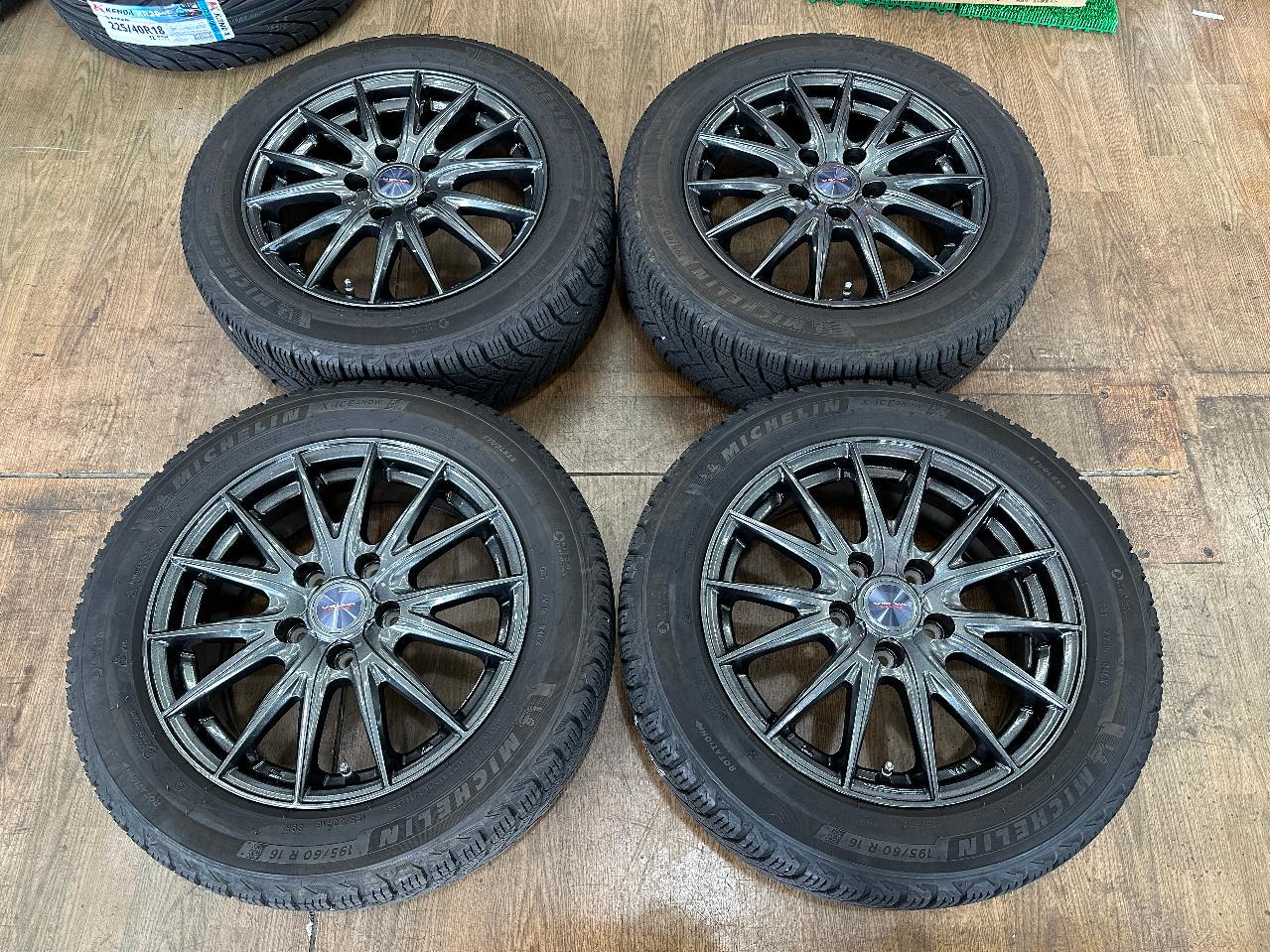 weds VELVA SPORT + MICHELIN X-ICE SNOW