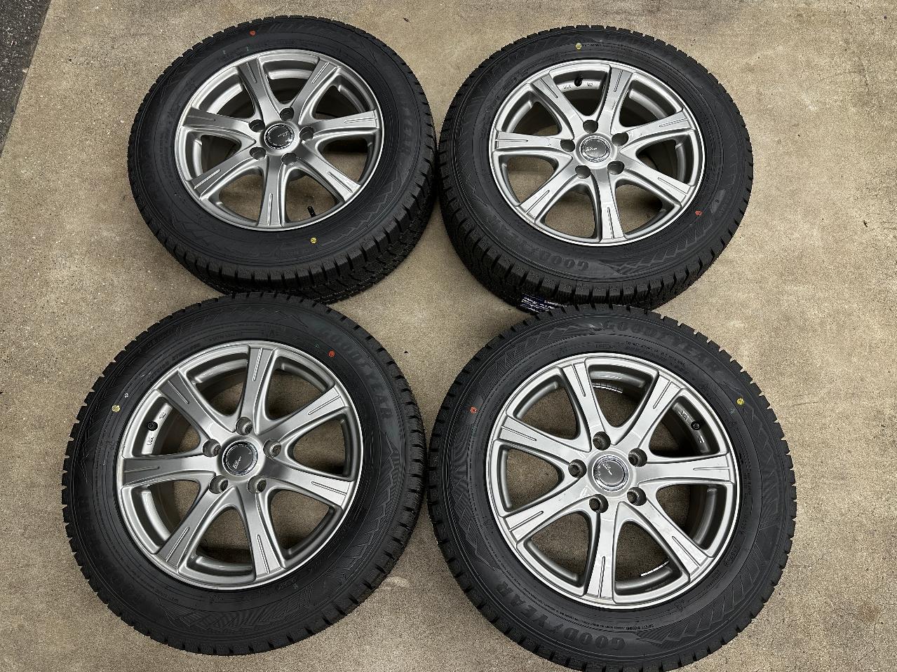 YOKOHAMA MILLOUS RE + GOODYEAR ICE NAVI 890 series Noah, Voxy, SAI, Prius α