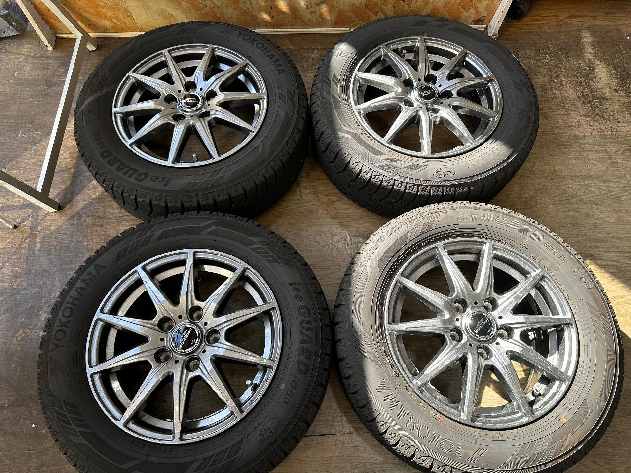A-TECH SCHNEIDER SLC High metal gray + YOKOHAMA ice GUARD iG60