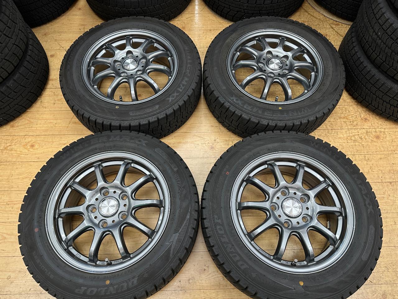 claire 10-spoke + DUNLOP DUNLOP WINTERMAXX WM02 Freed size!! Great deal with domestic tires included!