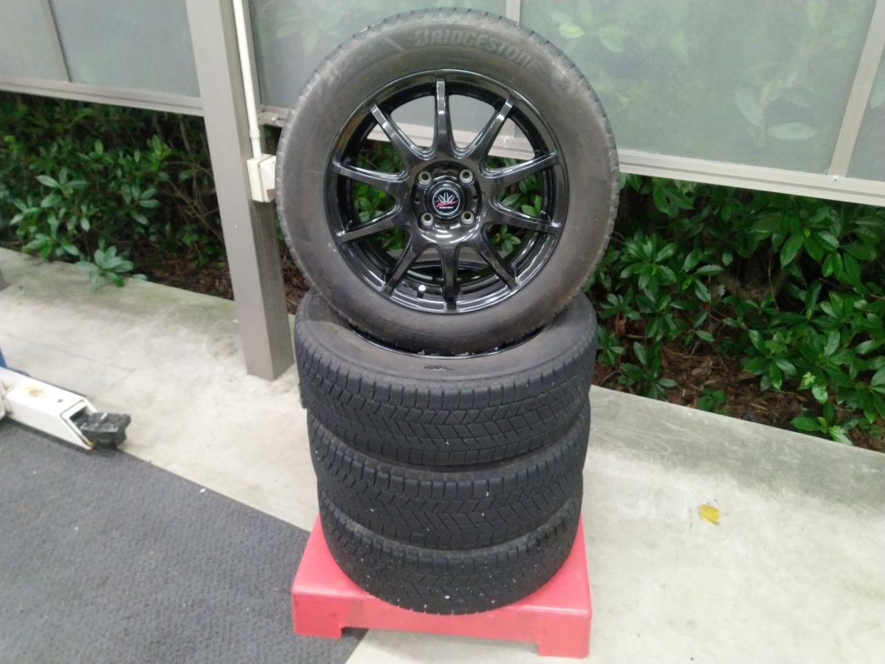 2F BADX 632 LOXARNI SPORT RS-10 + BRIDGESTONE BLIZZKA VRX3