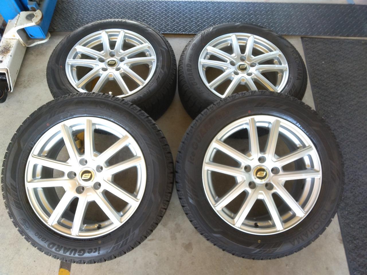 Lehrmeister S Twin 5-spoke + YOKOHAMA iceGUARD iG60