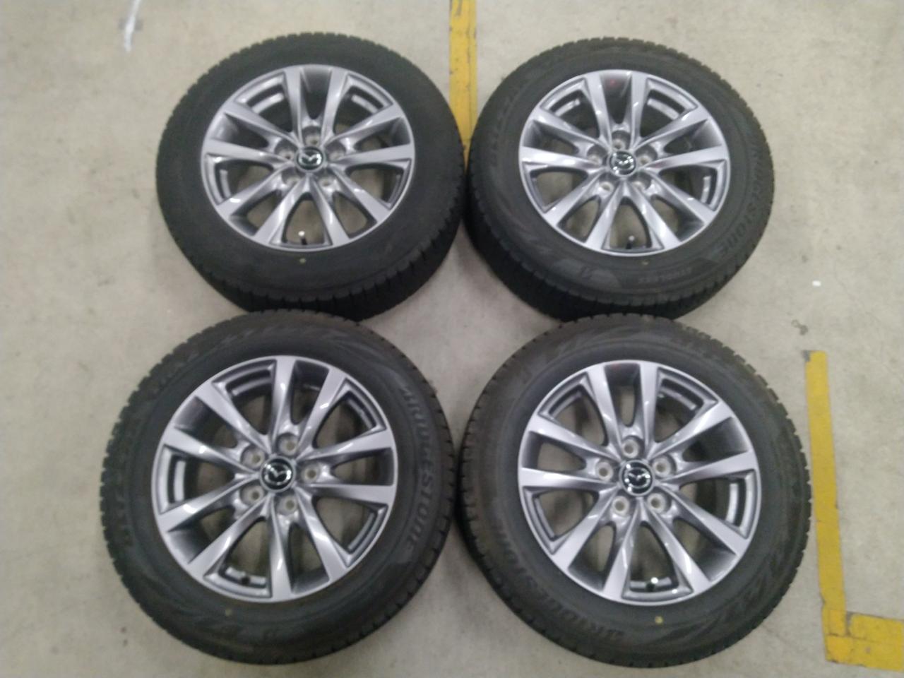 Mazda genuine MAZDA3 Original wheel + BRIDGESTONE BLIZZAK VRX2