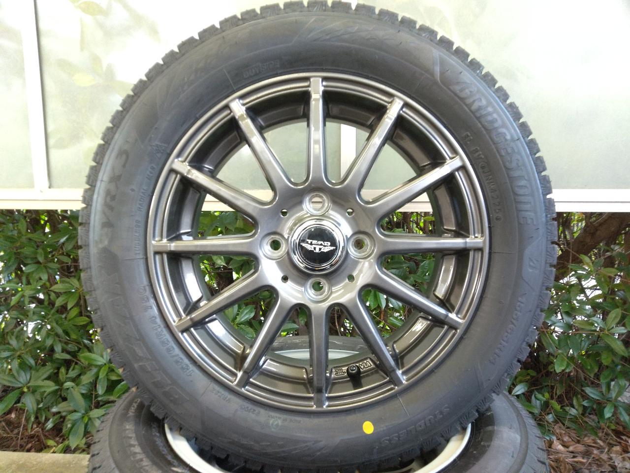 Weds TEAD Twelve + BRIDGESTONE BLIZZAK VRX3