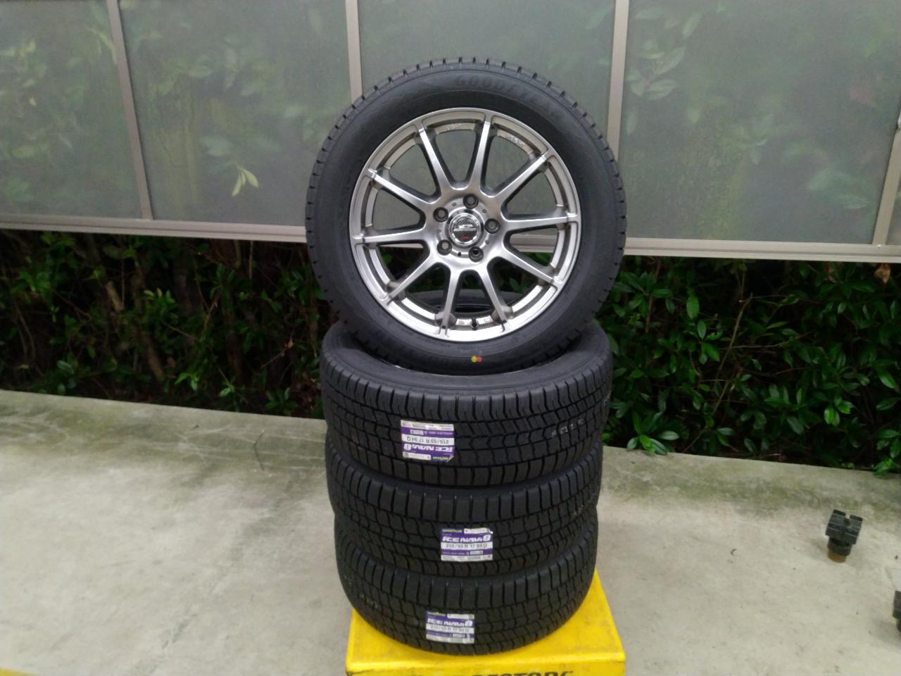 A-TECH SCHNEIDER StaG + GOODYEAR ICE NAVI Eight