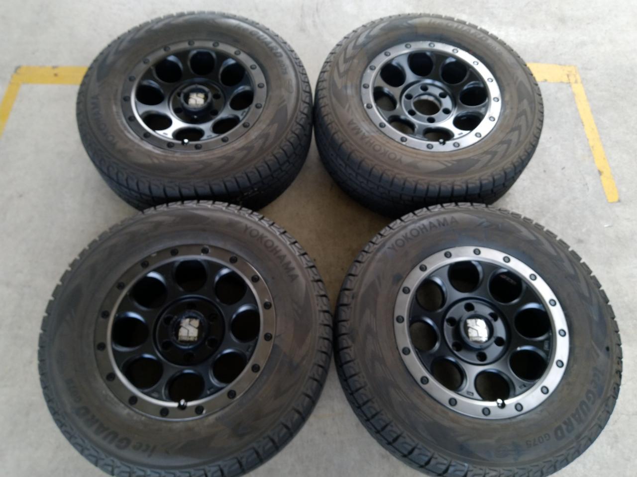 MLJ XTREME-J XJ03 + YOKOHAMA iceGUARD G075