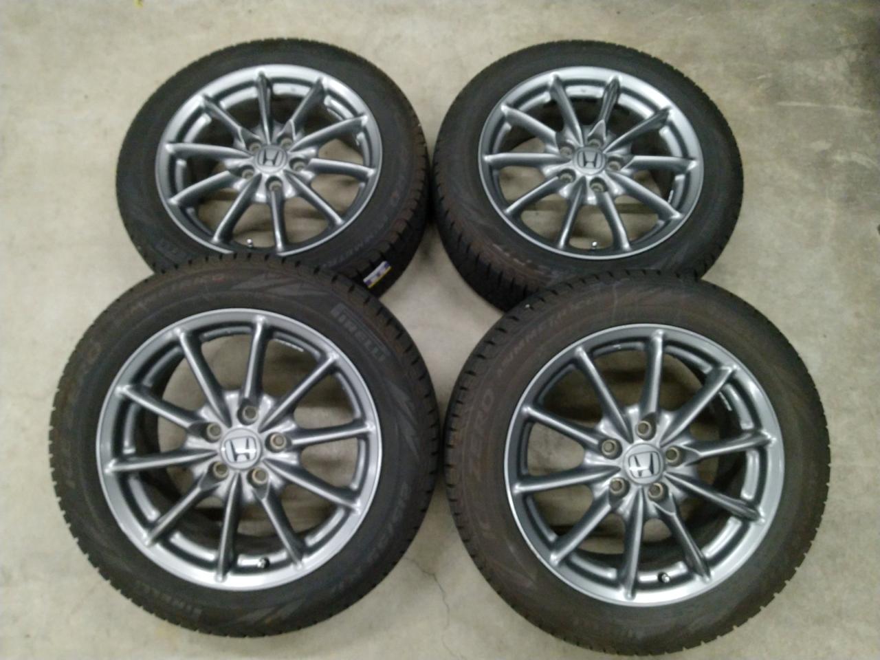 HONDA RB1 Odyssey Absolute Original wheel + PIRELLI ICE ZERO ASIMMETRICO