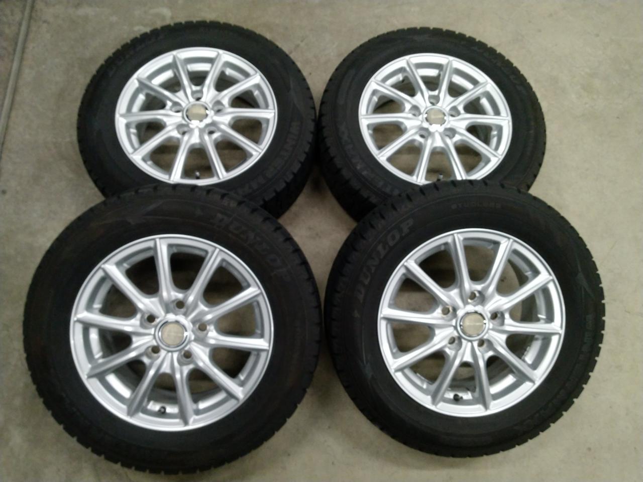 BRIDGESTONE ECO FORME SE-15 + DUNLOP WINTERMAXX WM02