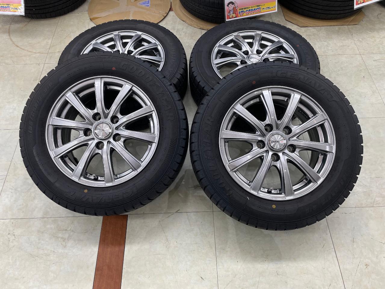 BADX D.O.S. 10-spoke wheels + Goodyear tires ICENAVI 7