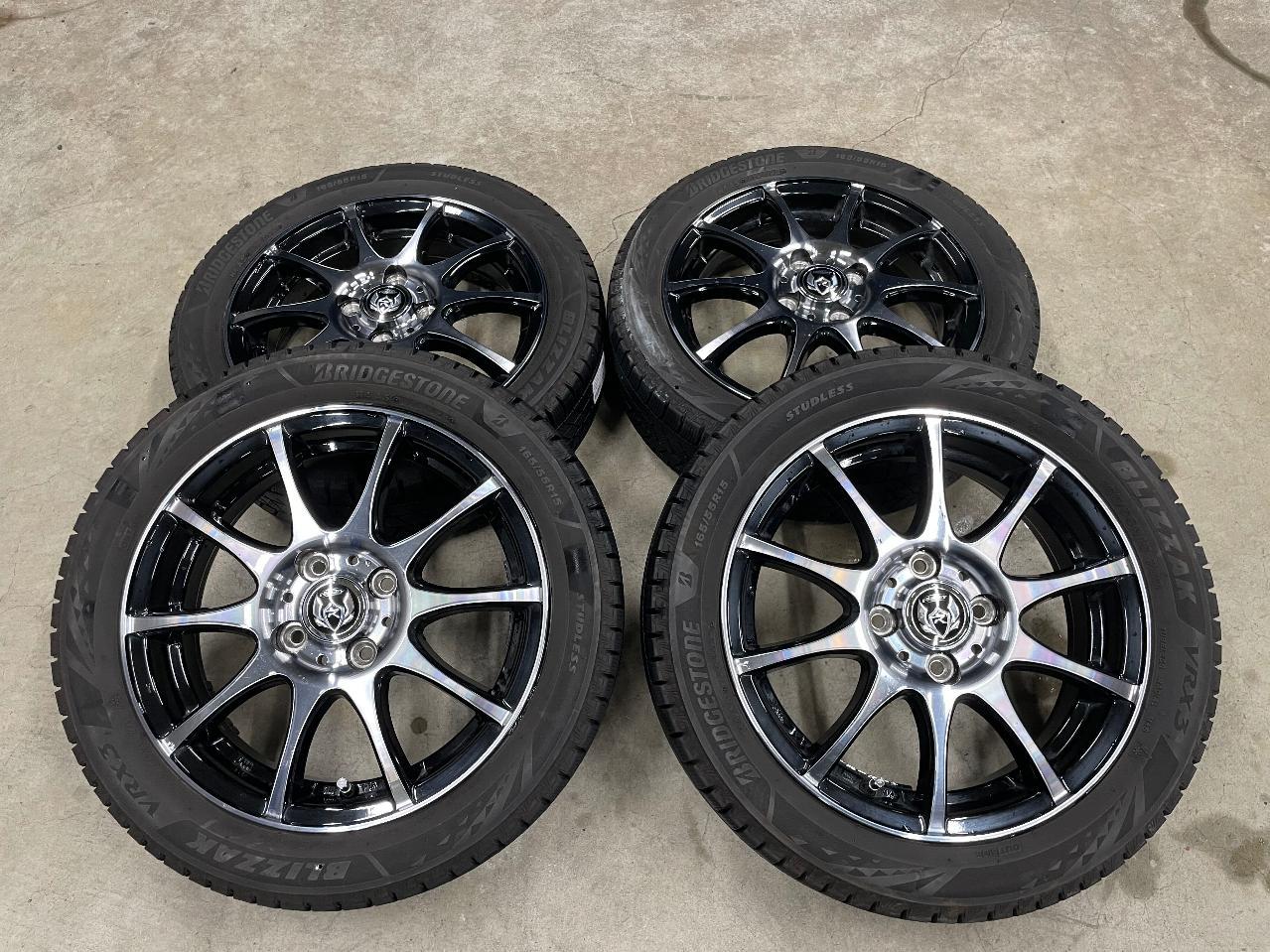 weds RIZLEY B10 + BRIDGESTONE BLIZZAK VRX3