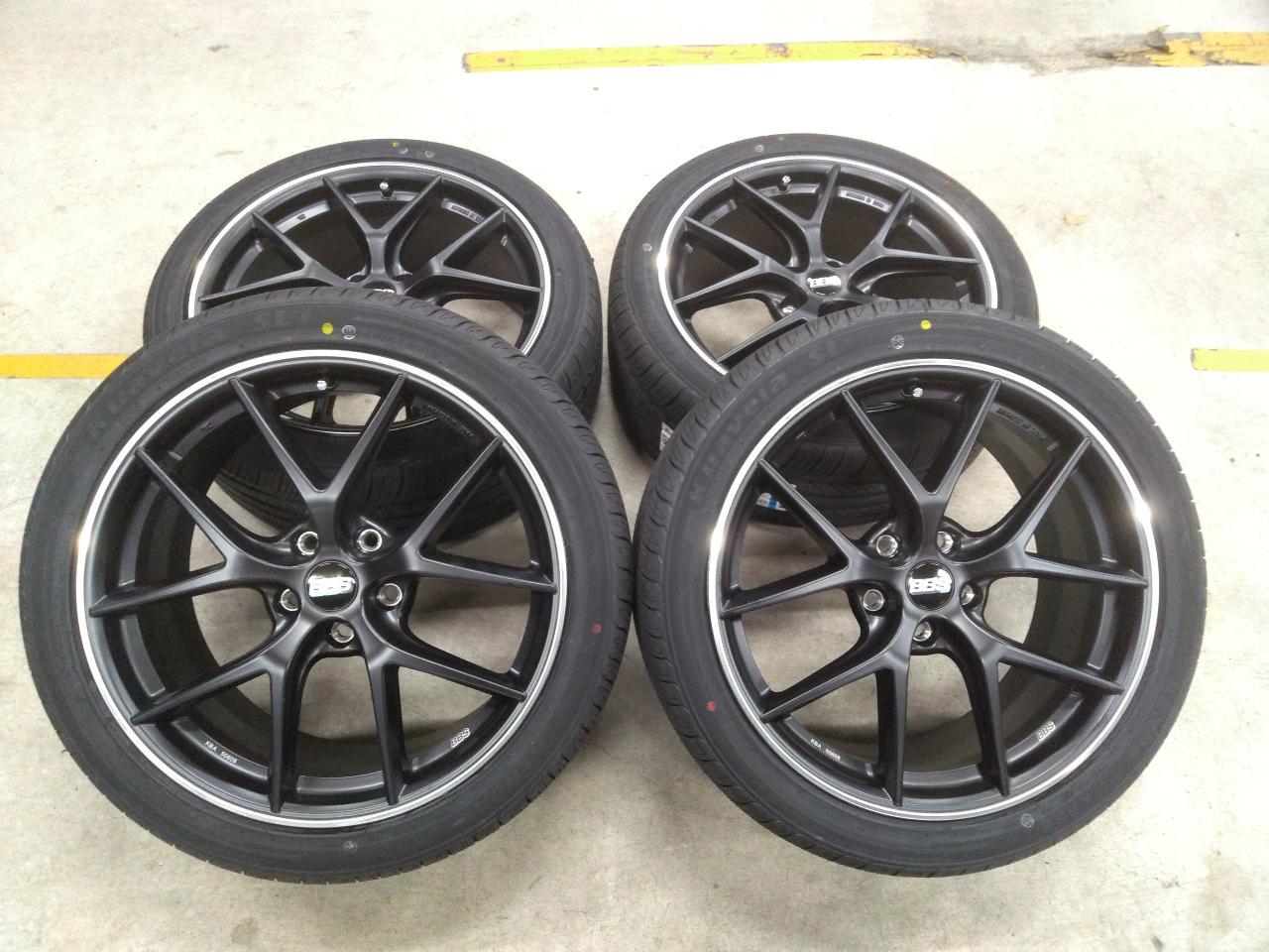 Brand new set of BBS wheels GERMANY CI-R 2105 + KENDA KR32