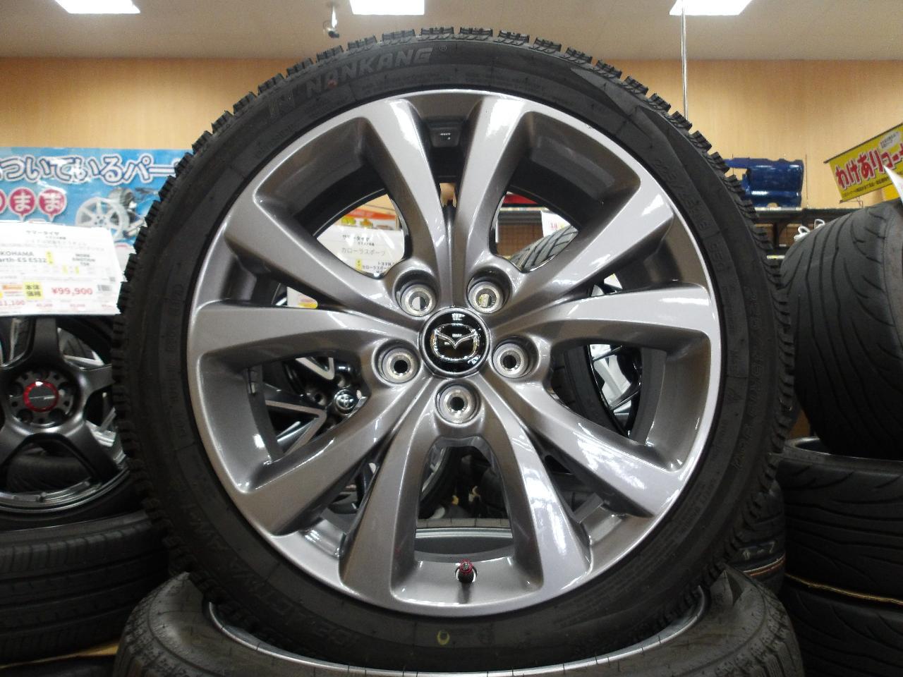 Mazda genuine CX-30 Original wheel + NANKANG ICE ACTIVA AW-1 Axela, MAZDA3, GH-type Atenza, etc.