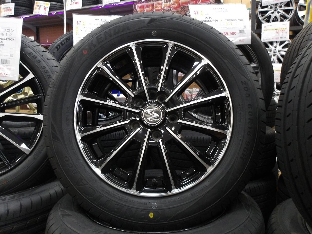 Free in-store try-on BilletStarJapan Strategy K102 + KENDA KR 203 Noah, Voxy, Stepwgn, etc.