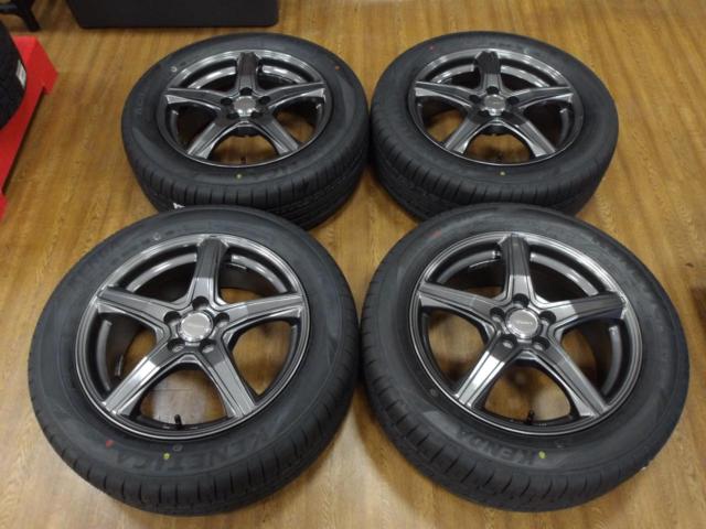 ☆新品タイヤ付き☆BRIDGESTONE  TOPRUN VR5  + KENDA KR203【プリウス・CT・86・BRZ】